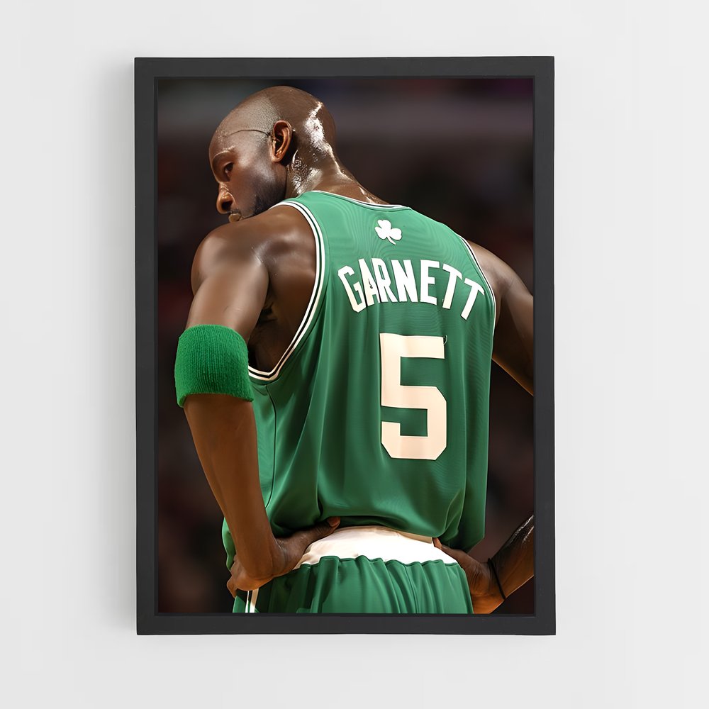 Poster Le Dunk Vert – affiche Basketball (vue 2)